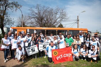 El PIT-CNT, la central sindical de Uruguay, impulsa un plebiscito que elimina los fondos de pensiones en uruguay (PIT-CNT)