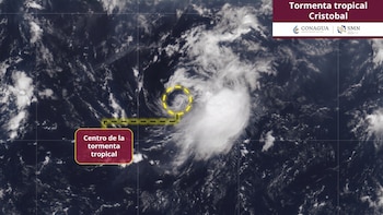 Se forma la tormenta tropical Cristobal en el Atlántico: Conagua revela su trayectoria y alerta a las Costas de México por fuertes lluvias