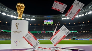 Los precios de las entradas para la final y las semifinales del Mundial se desploman