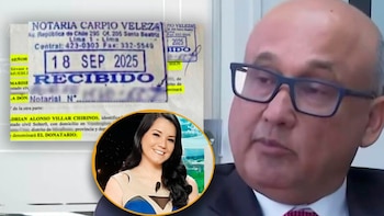 Notario revela detalle en sello