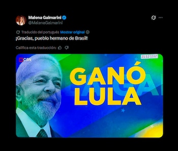 Reaccion de los politicos de argentina ante el triunfo de lula da silva