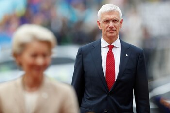 El primer ministro Letonia, Krisjanis Karins (REUTERS/David W Cerny)