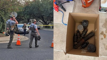 Hallan granadas activas de la Segunda Guerra Mundial en una caja comprada en una subasta de bienes en Austin