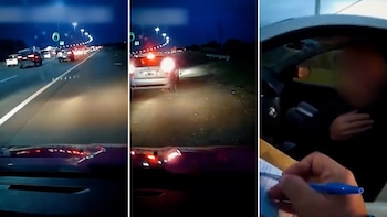 Sancionaron a un conductor que circuló más de un kilómetro por la banquina de la autopista Buenos Aires-La Plata
