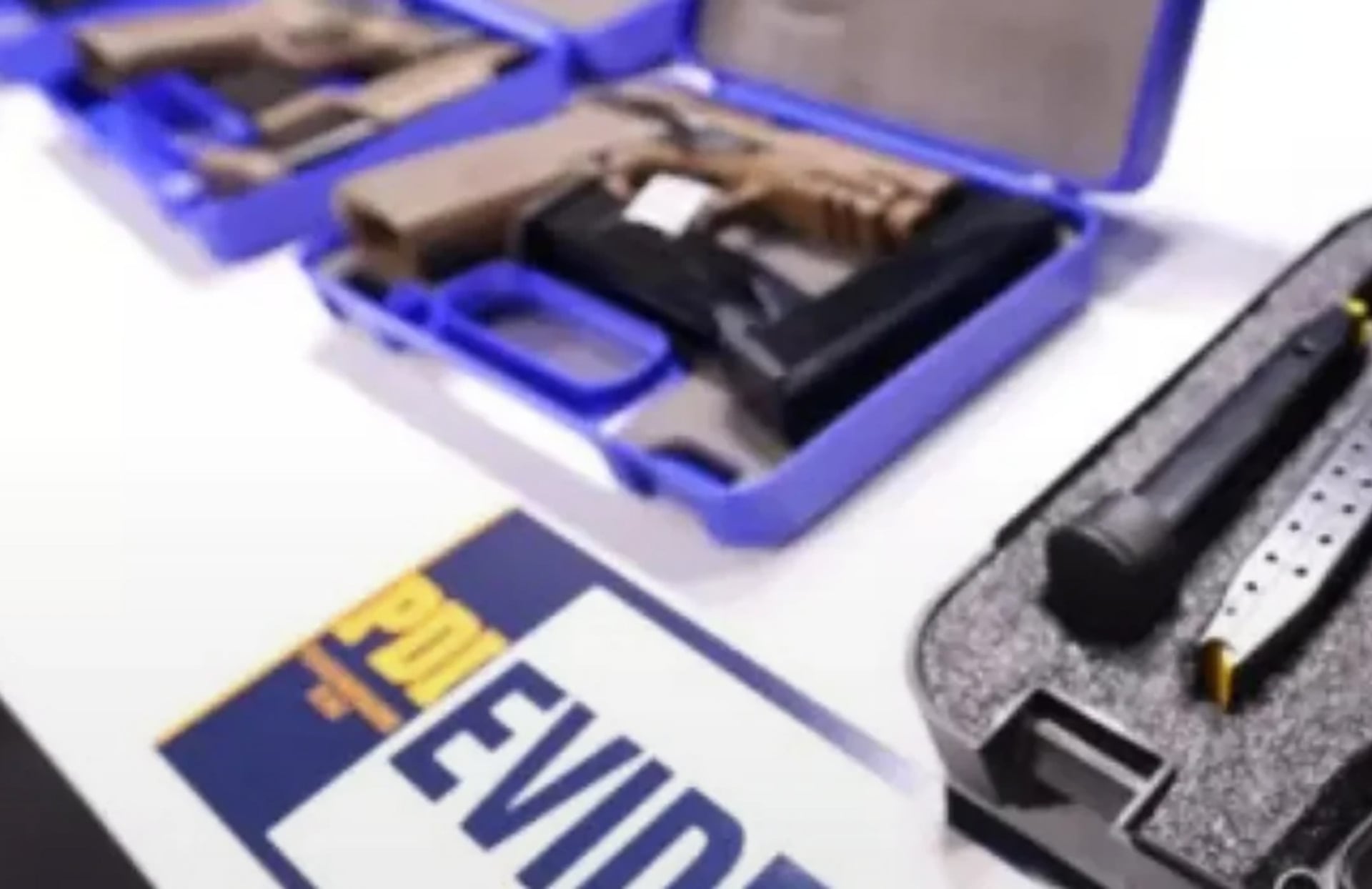 Parte de las armas decomisadas.
