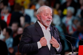 El presidente de Brasil, Luiz Inácio Lula da Silva (AP Photo/Joan Monfort/Archivo)