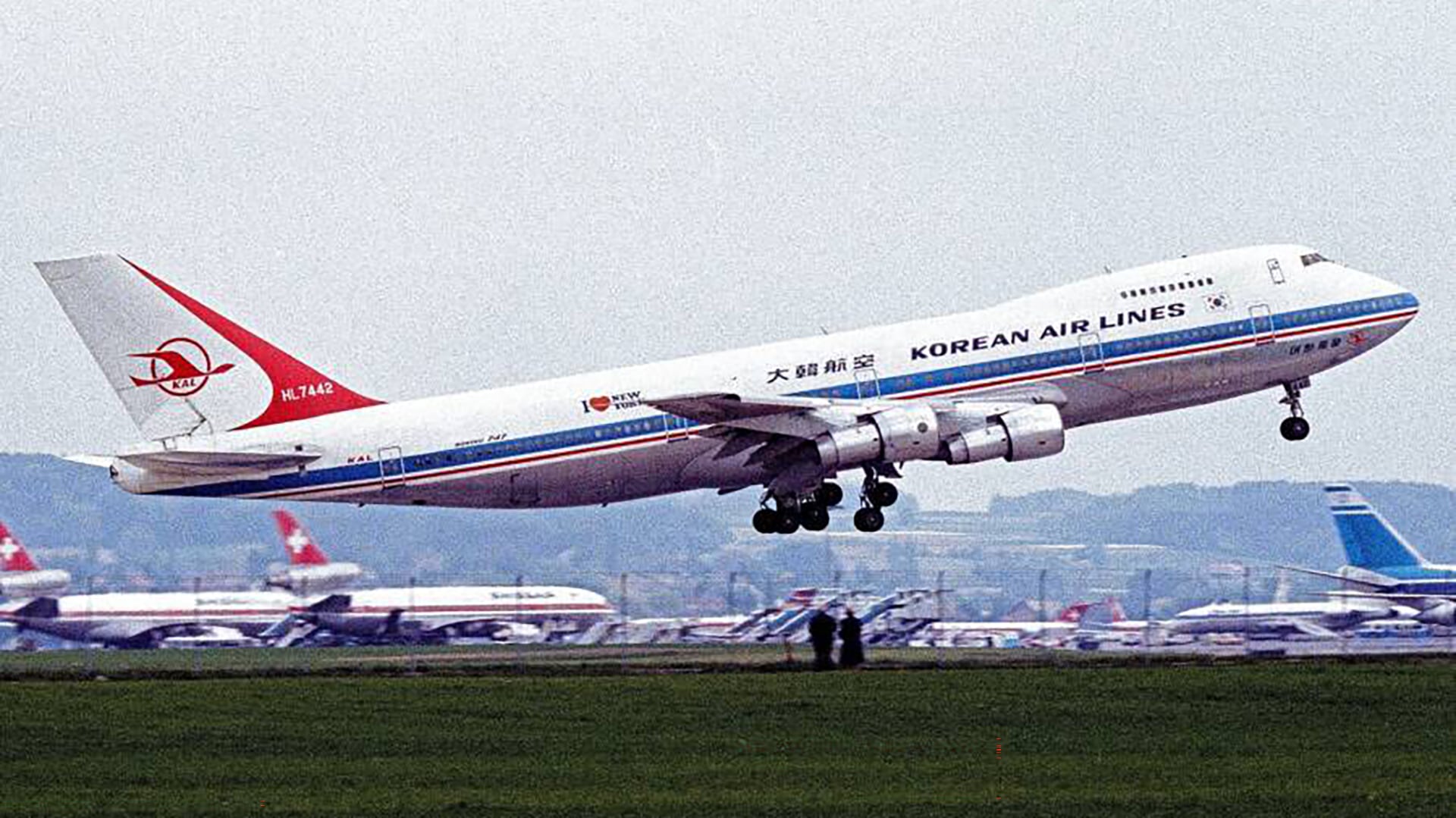 El icónico Boeing 747 del Vuelo 007 de Korean Air Lines