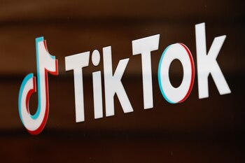 FILE PHOTO: The TikTok logo