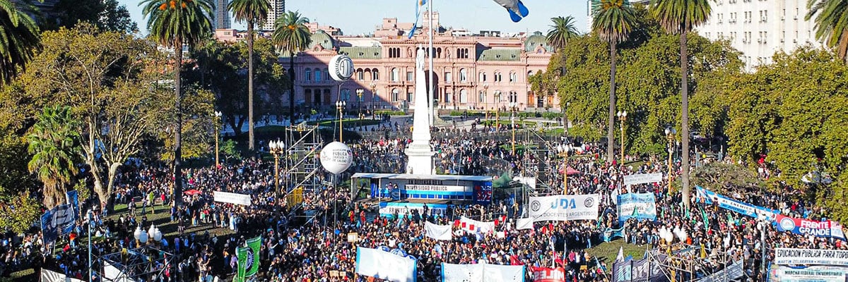 La última Marcha Federal Universitaria