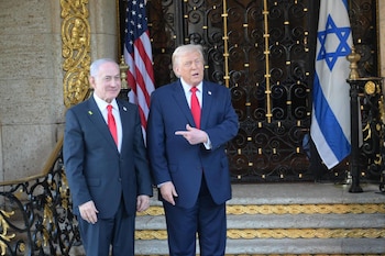 El primer ministro israelí, Benjamin Netanyahu, se reunirá con el presidente estadounidense, Donald Trump, en la Casa Blanca (Europa Press/Archivo)