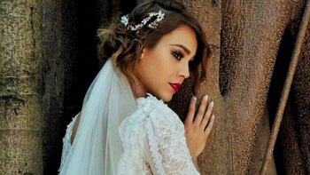 Danna Paola "llegó al altar"