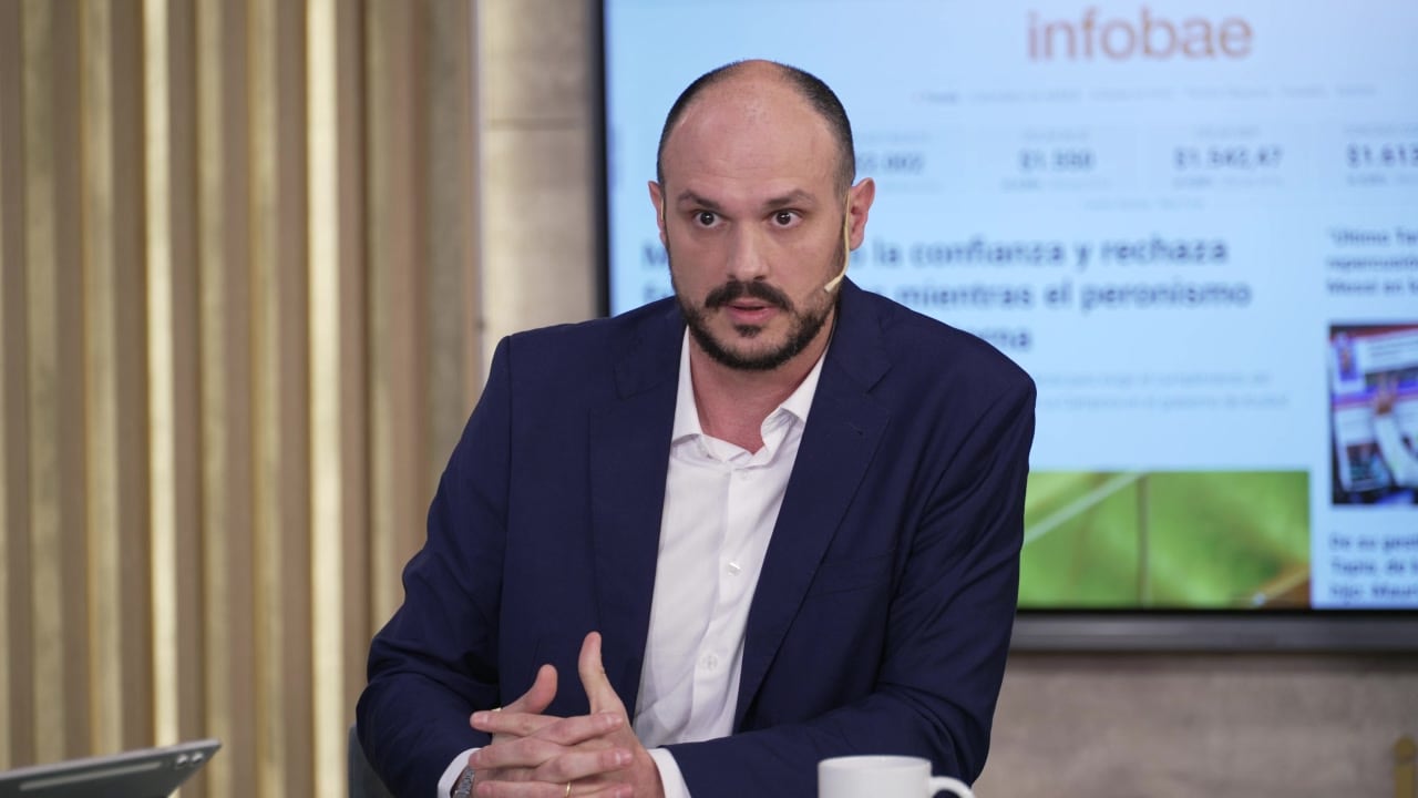 Santiago Santurio, diputado nacional de LLA, en Infobae en Vivo