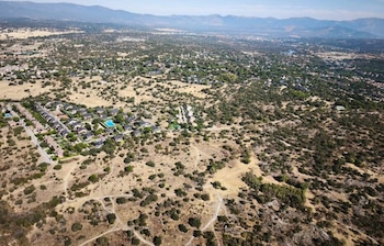 Vista aérea de los Altos de la Navata, en Galapagar