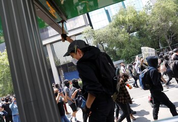 Imágenes de la marcha por