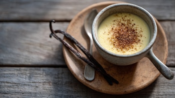 La natilla tradicional, elaborada con