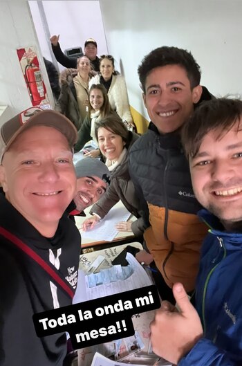 Alejandro Fantino recibió el cariño