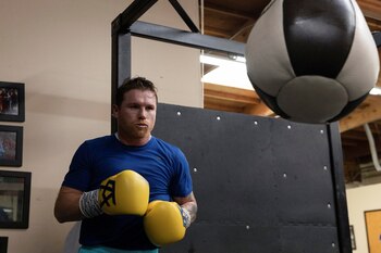En su última pelea, Canelo