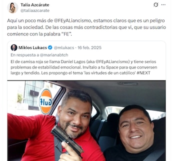 Talía Azcárate indentificó a uno