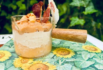 De-cocido Artquimadrileño, la tapa de