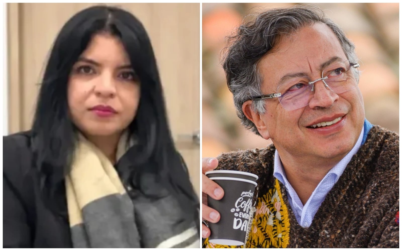 En los chats que entregó Deicy Jiménez y en los que supuestamente habría hablado con el expresidente Gustavo Petro, se relacionó el nombre de una mujer que sería cercana al político de izquierda - crédito suministrada a Infobae Colombia - Presidencia