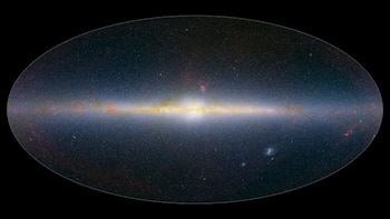 Esta imagen de SPHEREx muestra