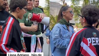 Francesca Lazo y Adriano Porcella