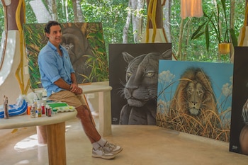 Mariano Quintana artista plástico y algunas de sus obras