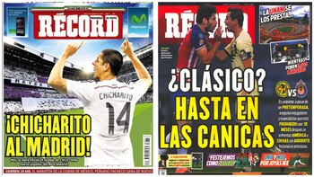 Comparación de las portadas después