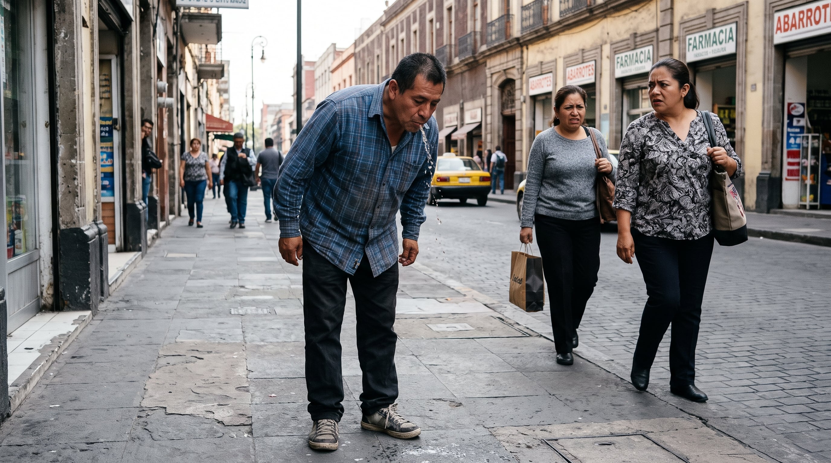 Escupir en la calle puede poner en riesgo a los demás: la Secretaría de Salud alerta por qué debes evitarlo