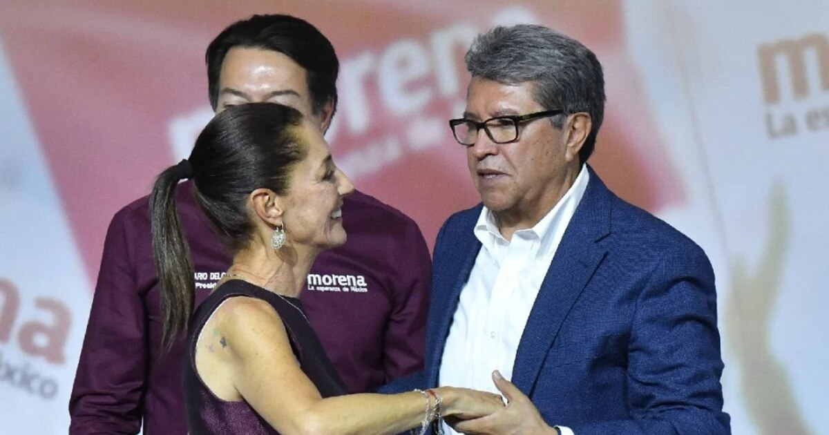Ricardo Monreal responde a llamado de Claudia Sheinbaum de “dejar el escritorio” - Infobae