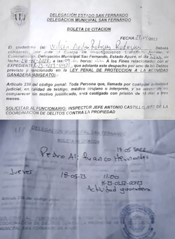 Funcionarios del CICPC han repartido