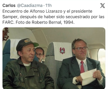 Lizarazo y sus acompañantes recuperaron la libertad cinco días después, tras operativos y presión social; no se reportaron daños físicos graves - crédito captura de pantalla redes sociales / X
