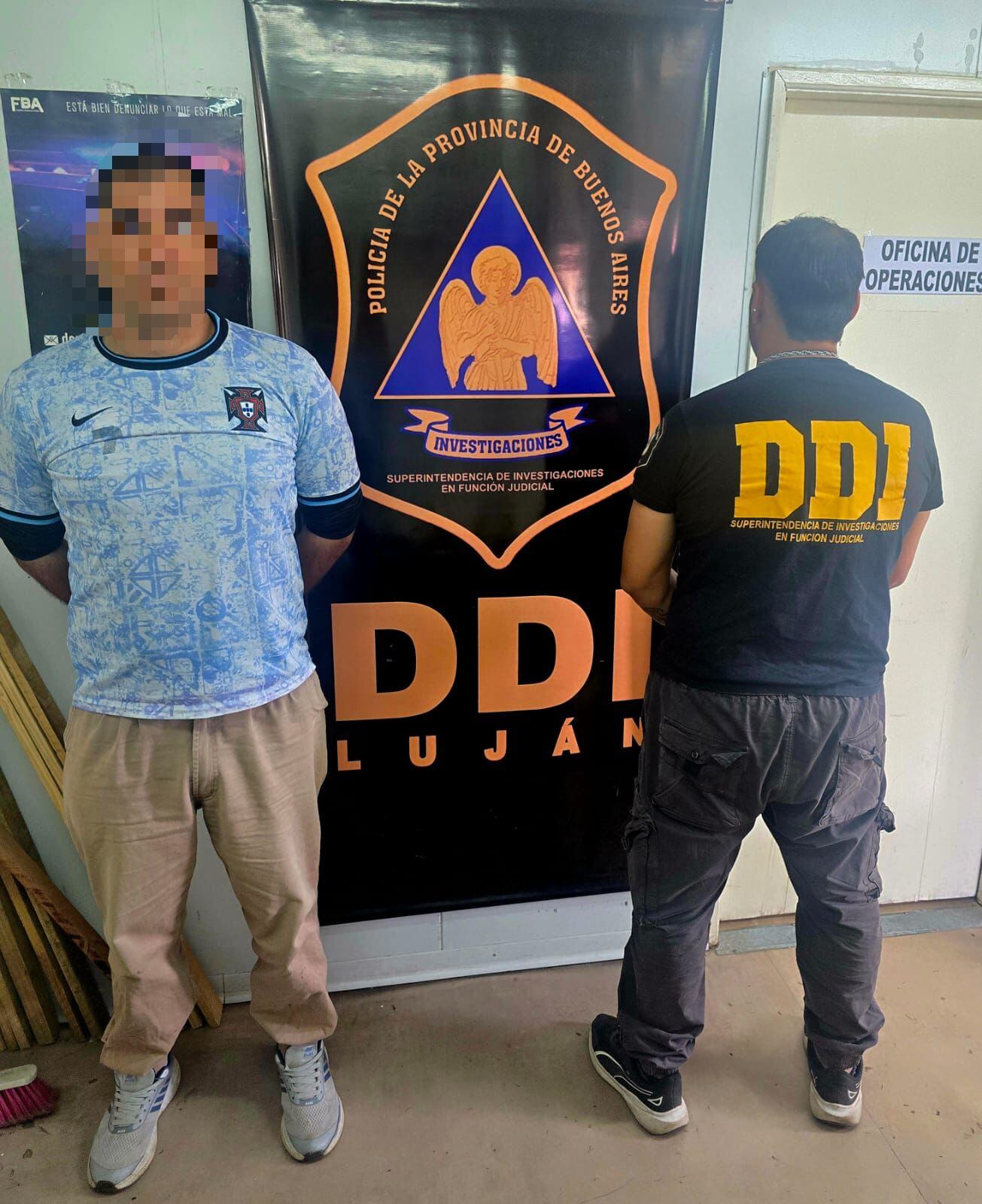 Detuvieron al líder de una banda que hacía entraderas en el oeste de la provincia de Buenos Aires (DDI Lujan)