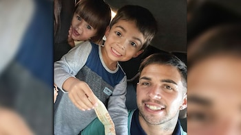 Los menores fueron hallados en