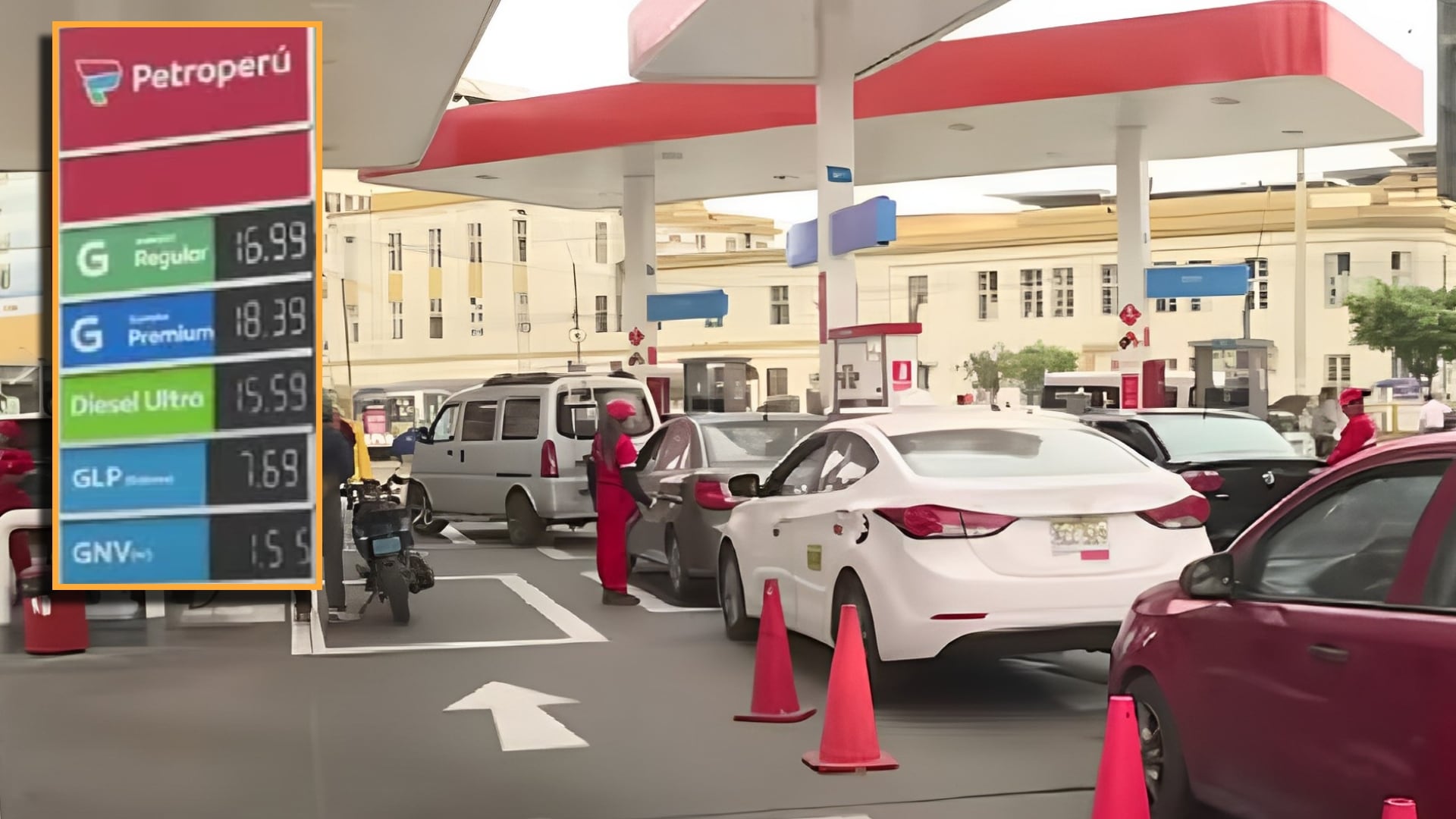 Precio del GLP se incrementa en Lima. Crédito: composición Infobae/Latina