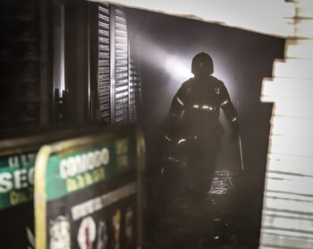 Grave incendio en el centro