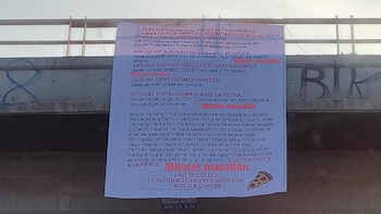 Aparecen narcomantas en Sinaloa presuntamente de La Chapiza: piden a Sheinbaum y Harfuch investigar a elementos del Ejército
