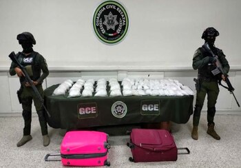 Decomisaorn 50 kilos de cristal