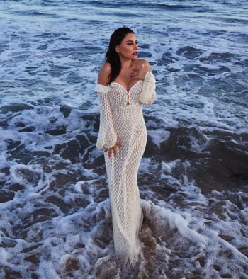 La conductora agradeció en las