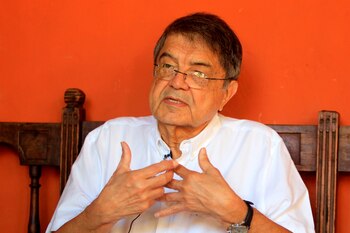 El escritor y exvicepresidente de