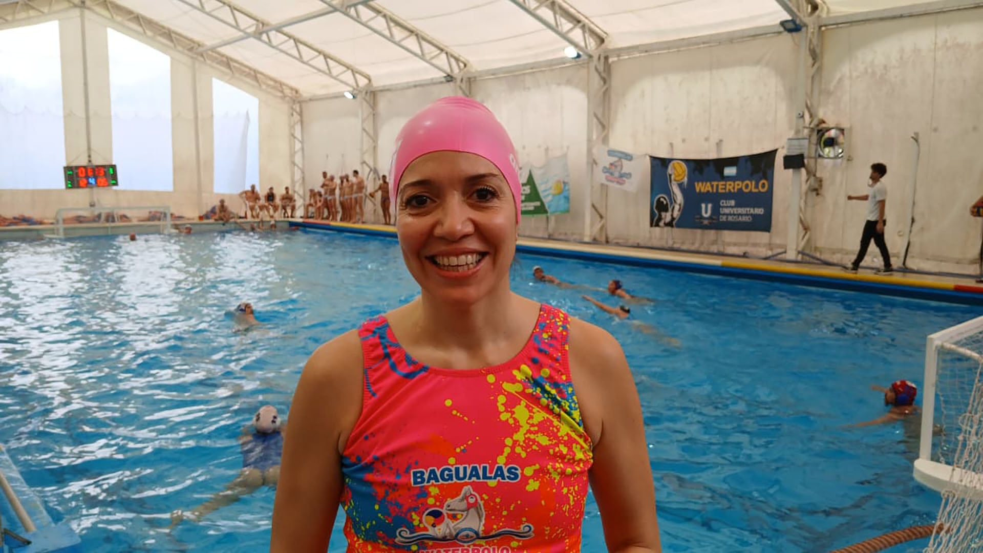 Mujeres adultas de Chubut viajaron a Rosario para el Waterpolo Master 2026 y mostraron la expansión del waterpolo master con un grupo de 24 jugadoras mayores.