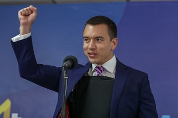 El presidente de Ecuador, Daniel