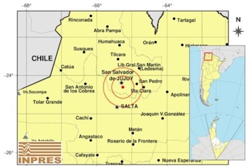 El temblor se percibió con
