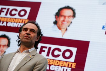 El candidato presidencial, Federico Gutiérrez,