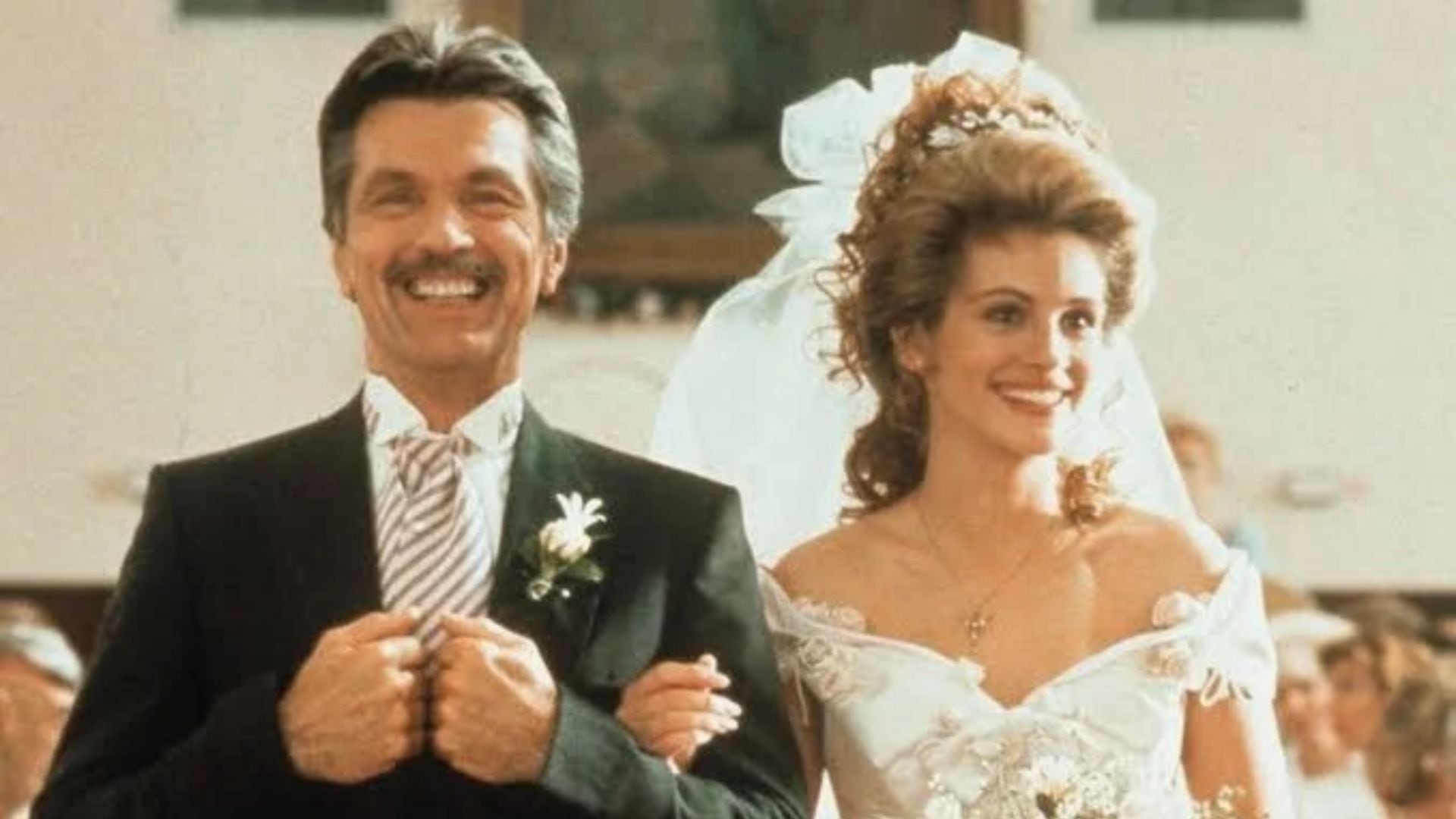 Tom Skerritt y Julia Roberts interpretaron a Drum y Shelby Eatenton en Steel Magnolias.(Redes sociales)