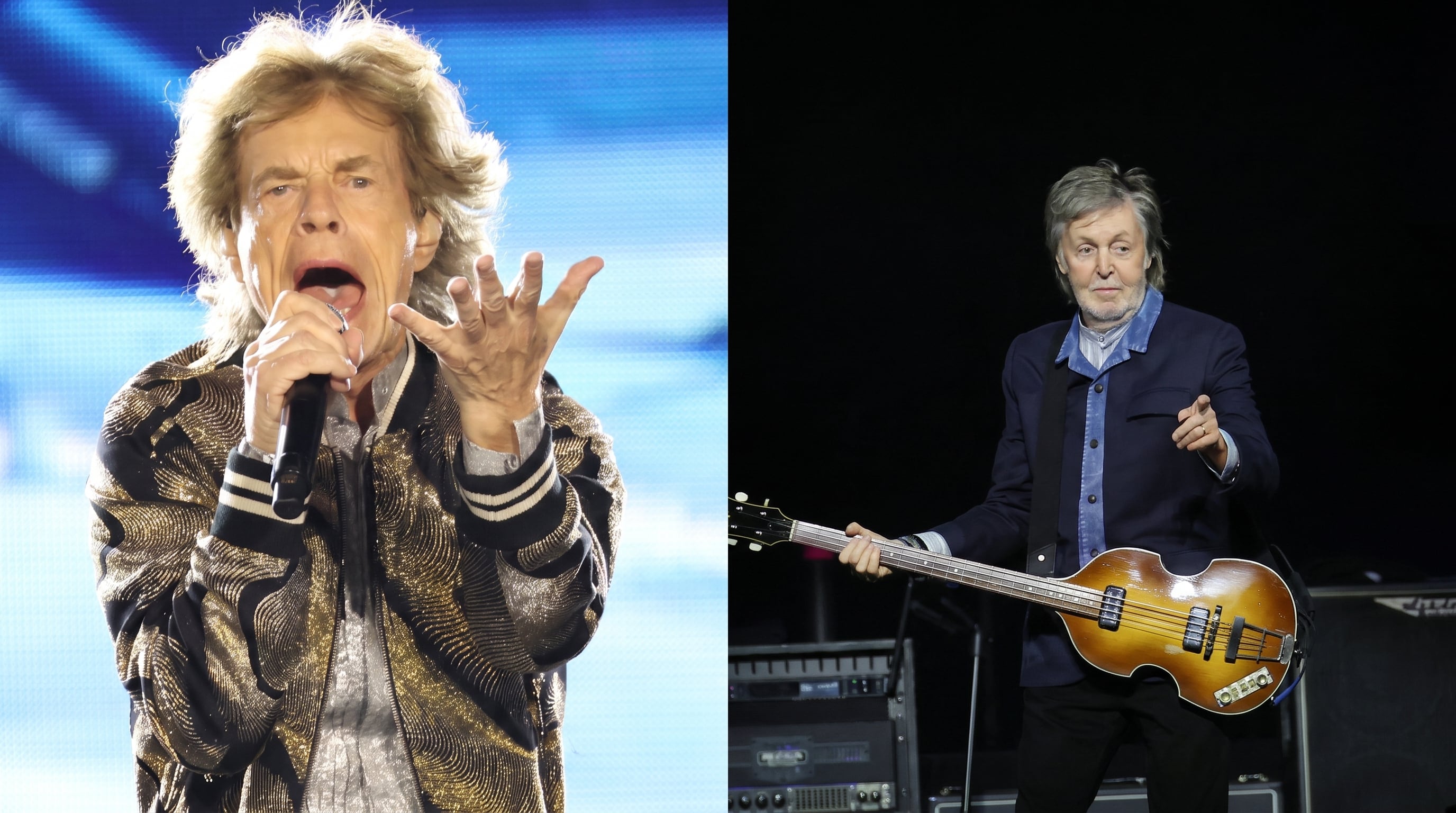 Mick Jagger y Paul McCartney, dos íconos del rock que acuden al yoga y la meditación (Imagen Ilustrativa Infobae)