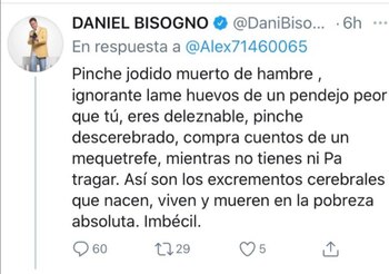 Las duras palabras de Bisogno