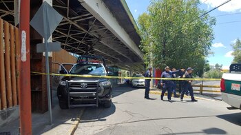 Los restos óseos fueron abandonados