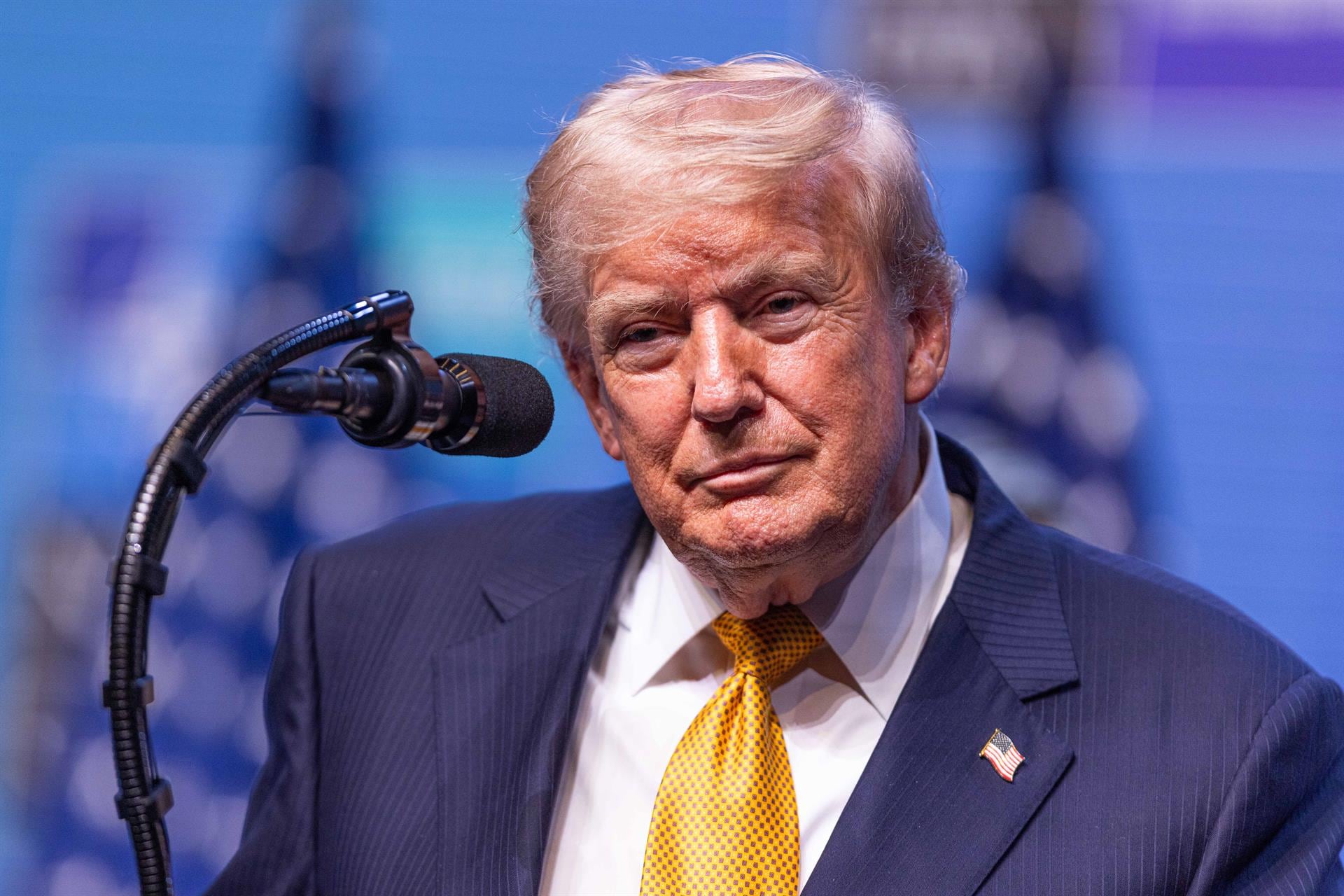 Trump asegura que su encuentro con Netanyahu y Zelenski ha ido "muy bien"