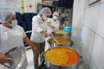 Alimentación diaria. El programa Cuna